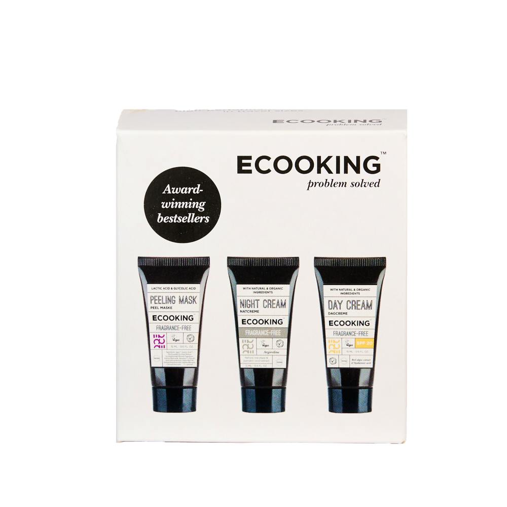 Ecooking Skin Care Face Set 3 x 15 ml