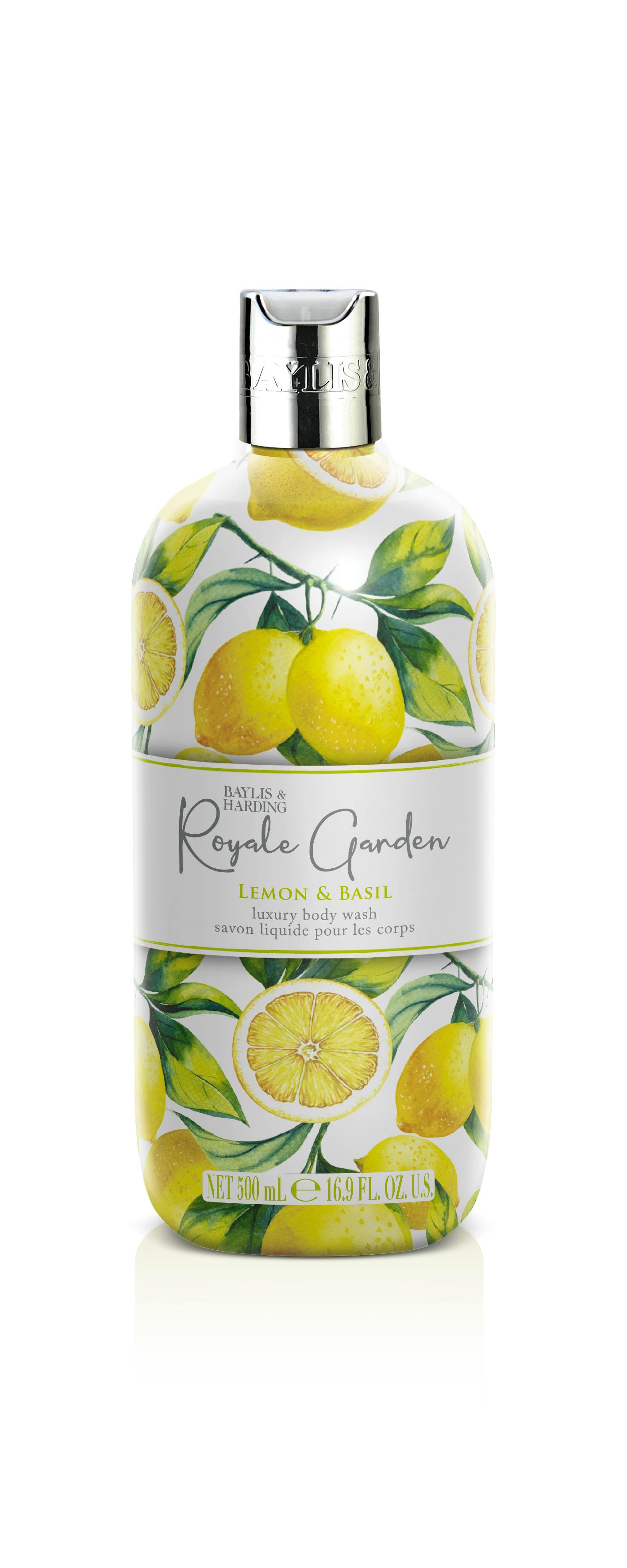 Baylis & Harding Royale Garden Lemon & Basil Luxury Body Wash 500 ml