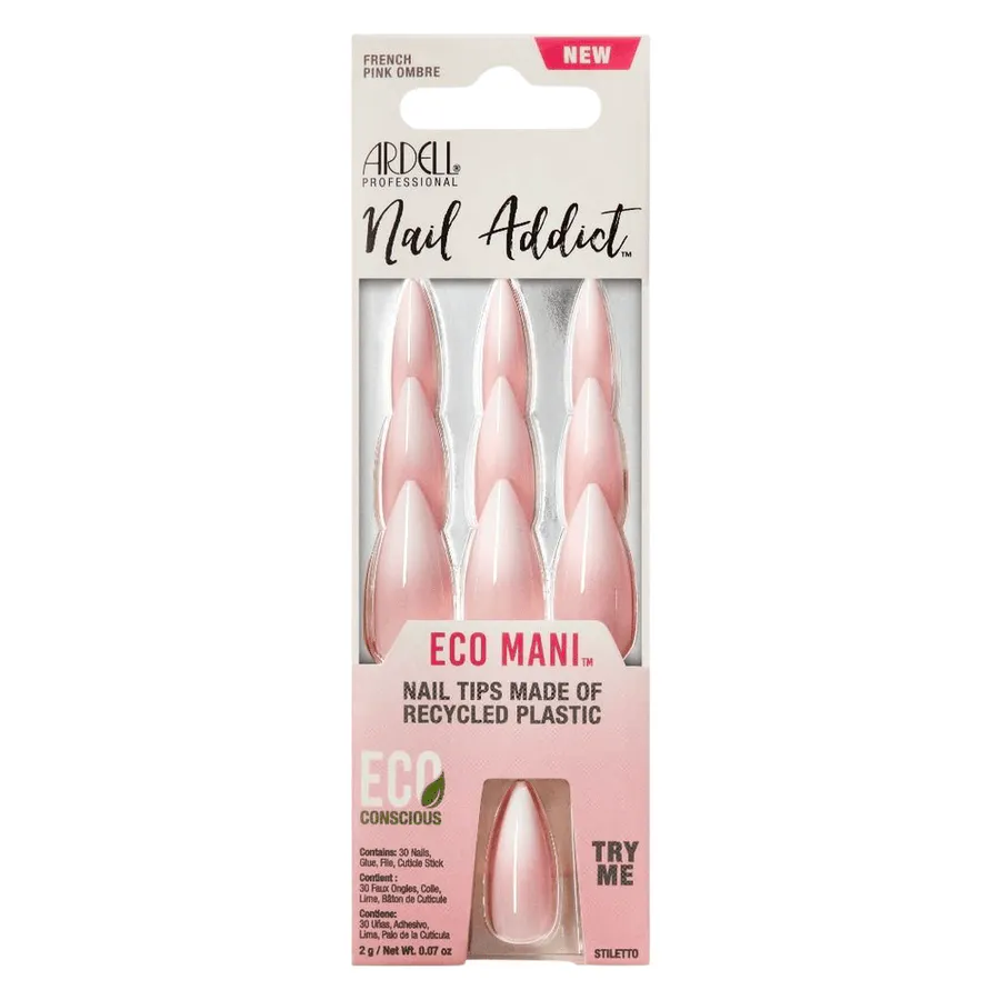 Ardell Nail Addict ECO Mani French Pink Ombre 1 stk