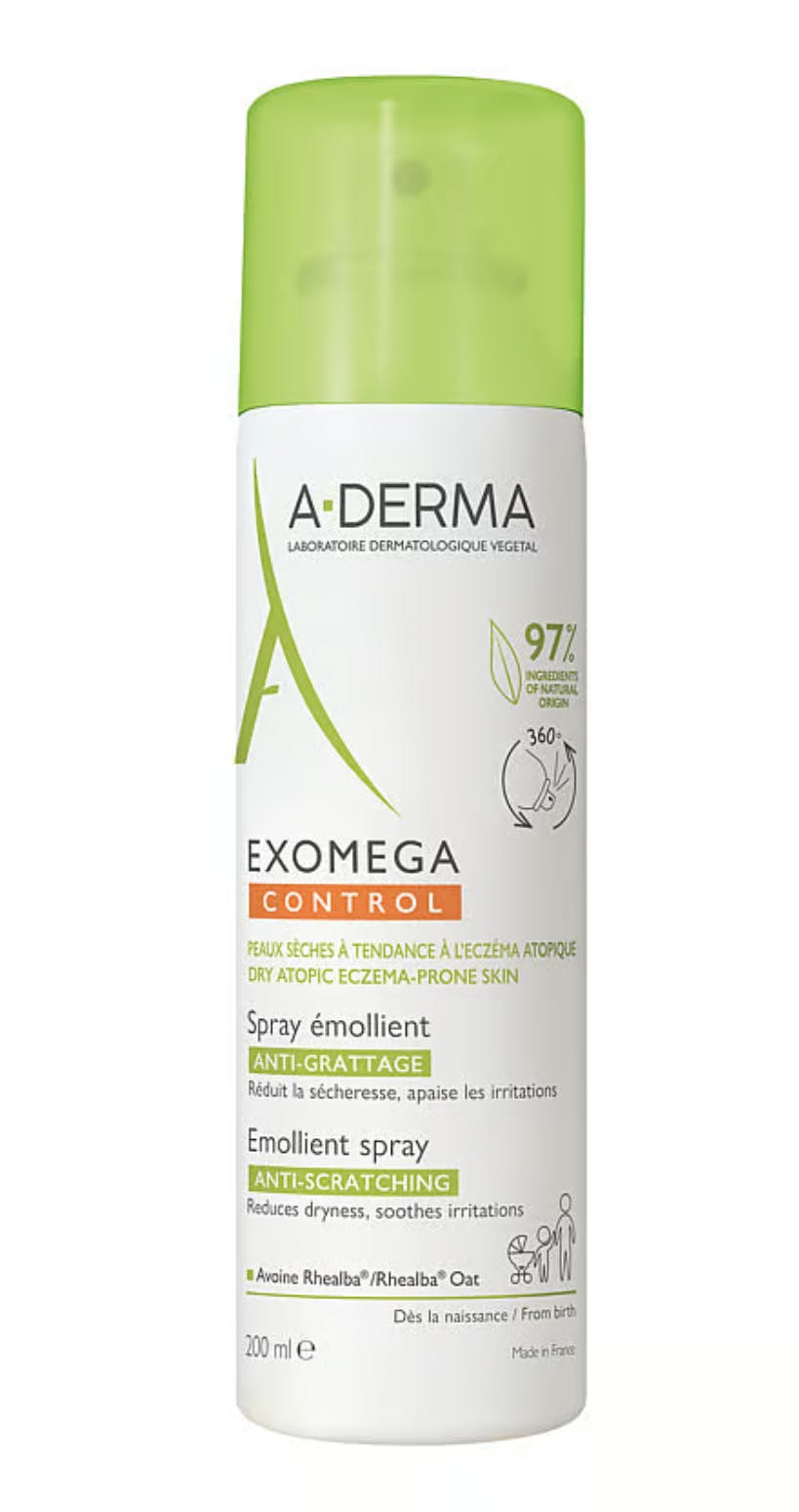 A-Derma Exomega Control Emollient Spray 200 ml