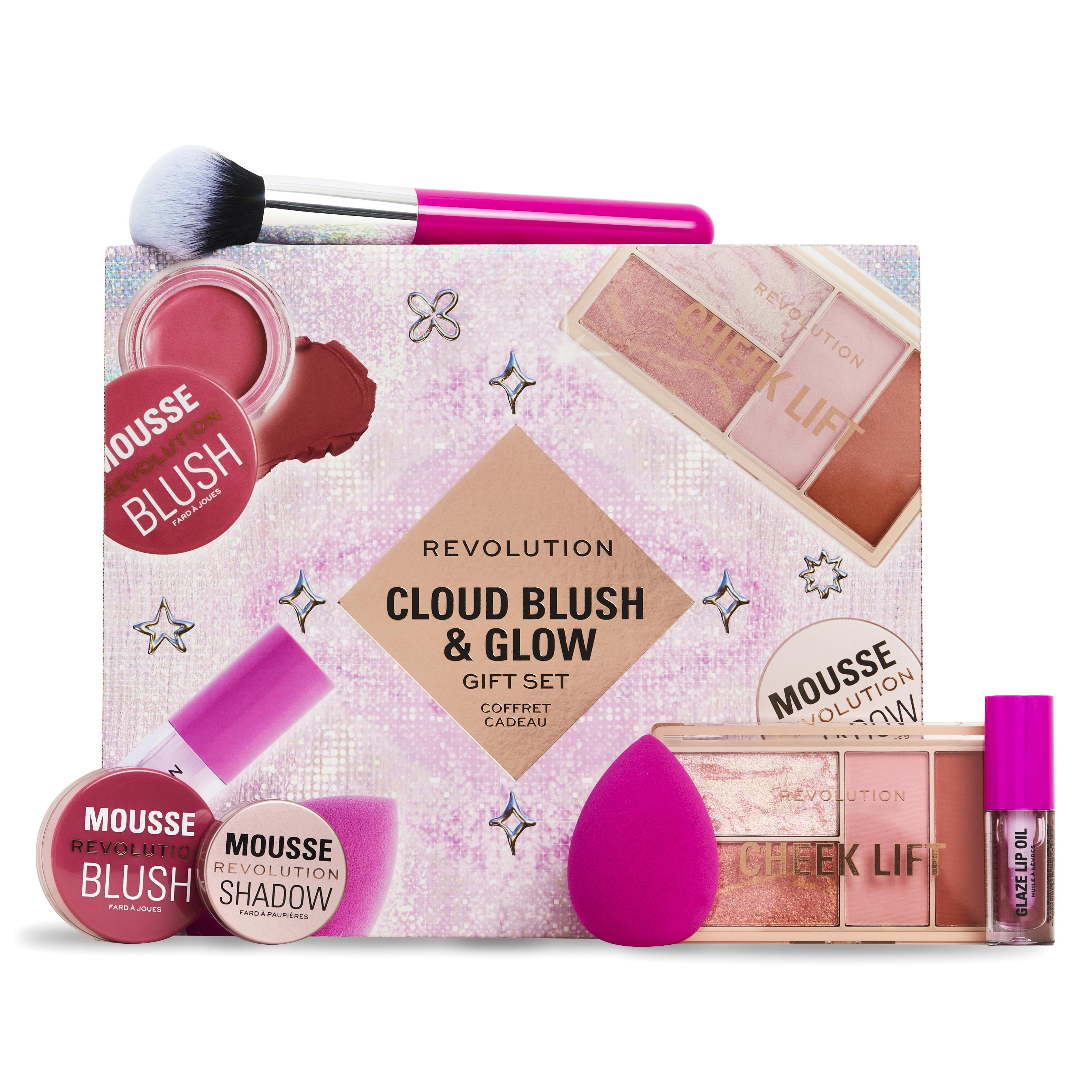 Revolution Cloud Blush And Glow Highlight Gift Set 6 stk