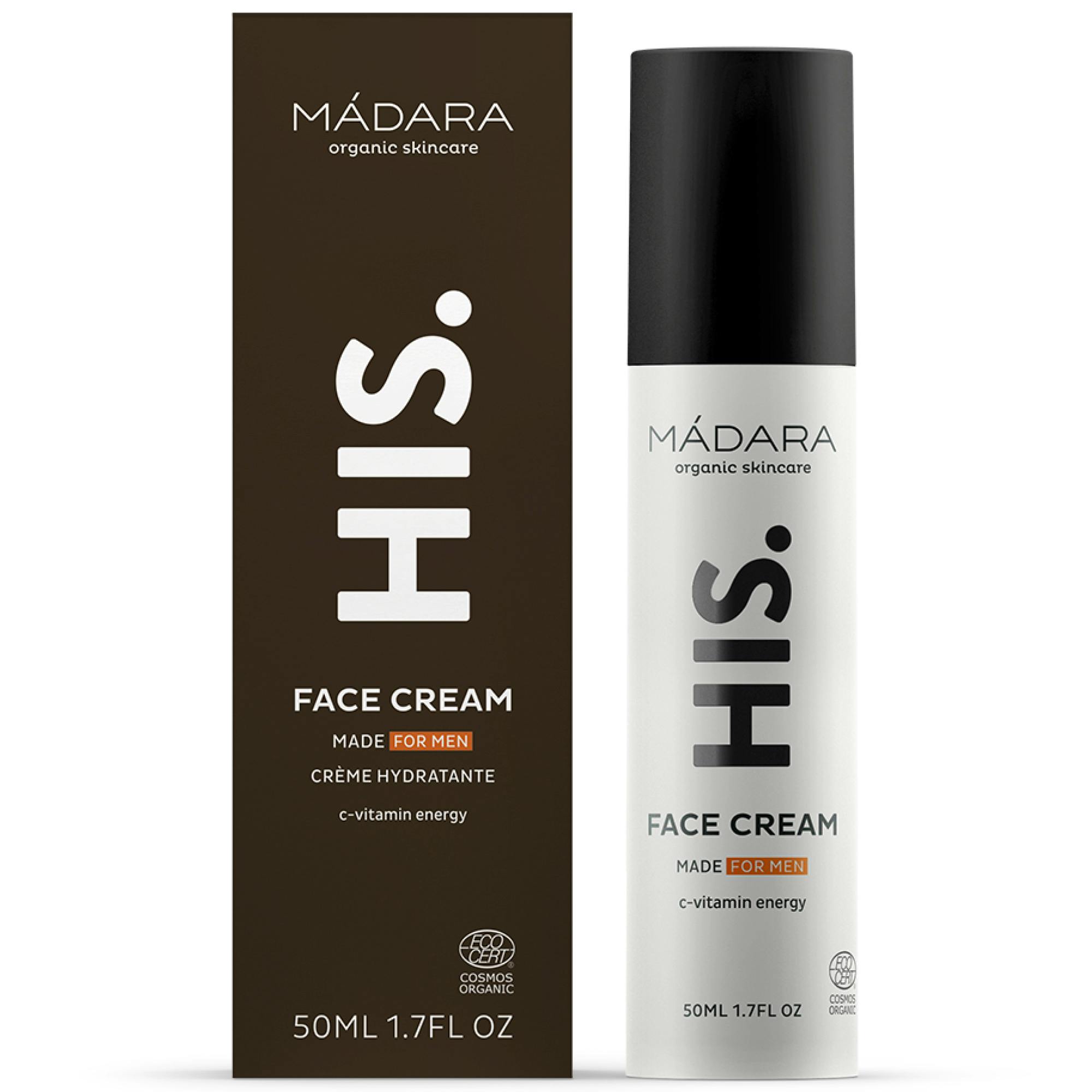 MÁDARA His Face Cream 50 ml