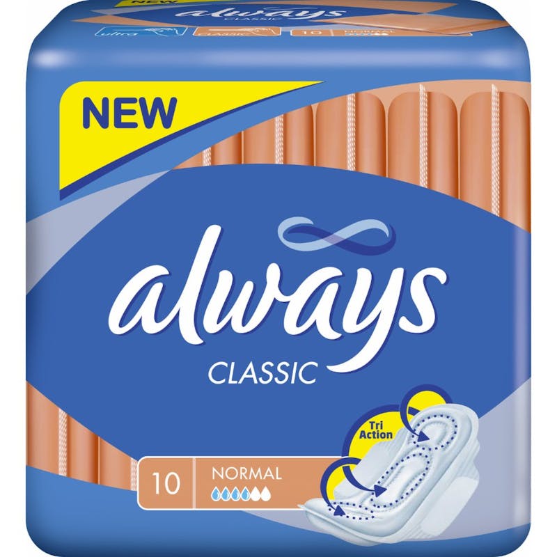 Always Classic Normal With Wings 10 st