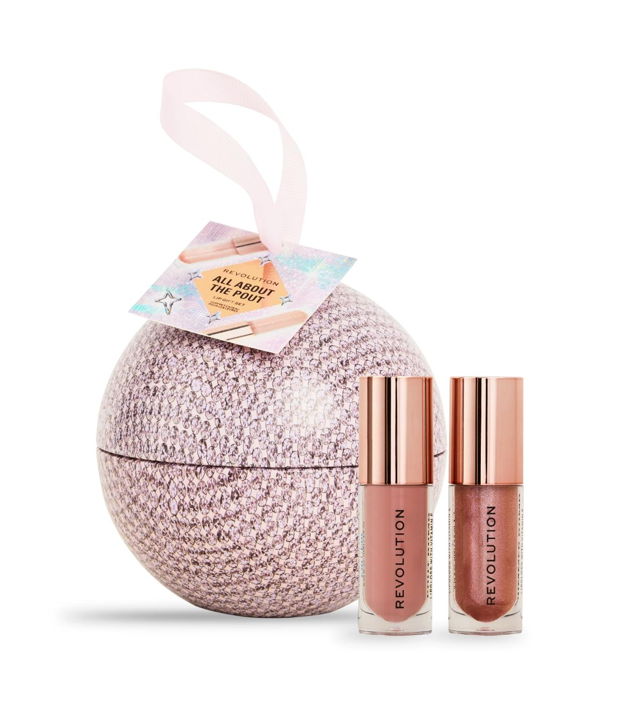 Revolution All About The Pout Lip Gift Set 2 stk