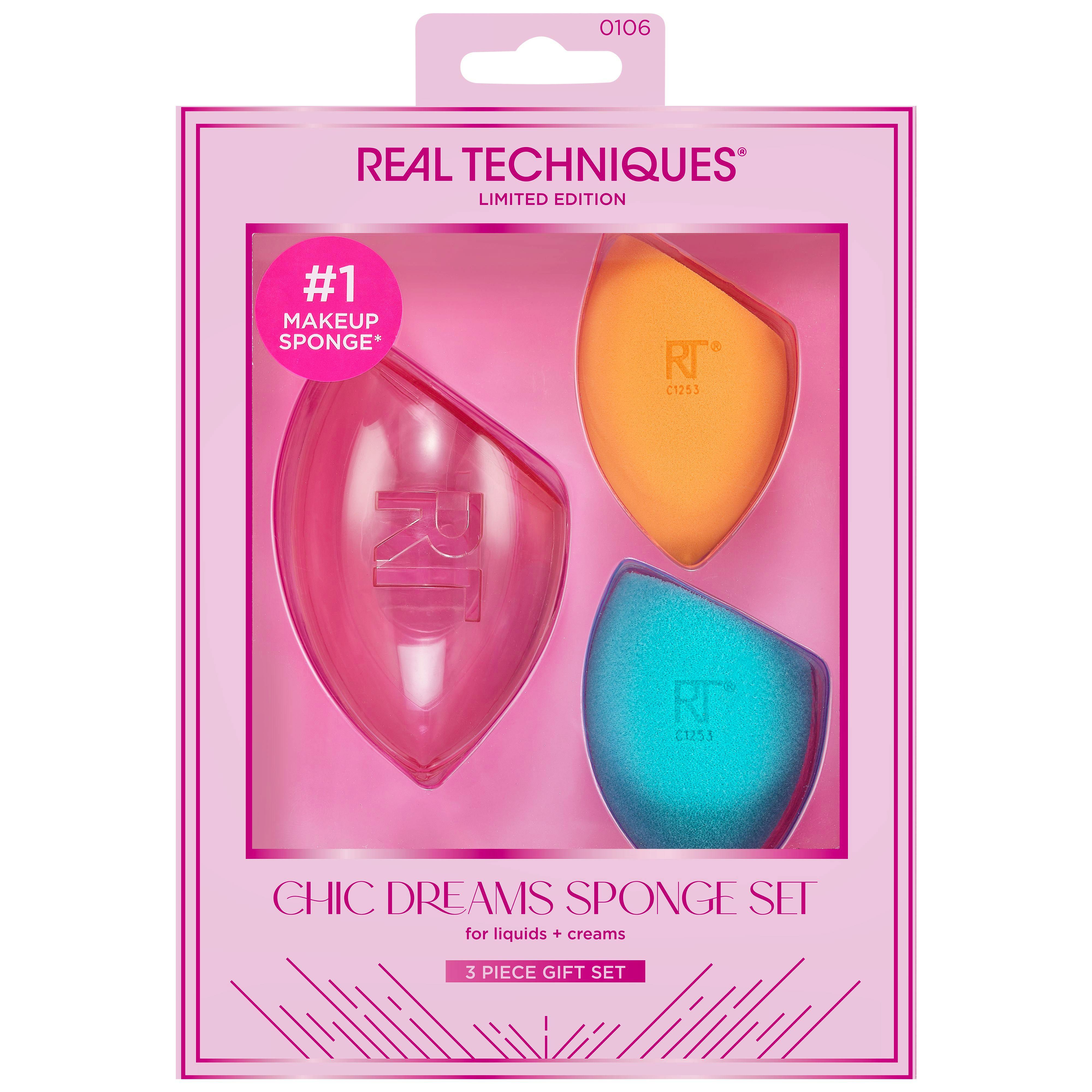 Real Techniques Chic Dream Sponge Set 3 kpl