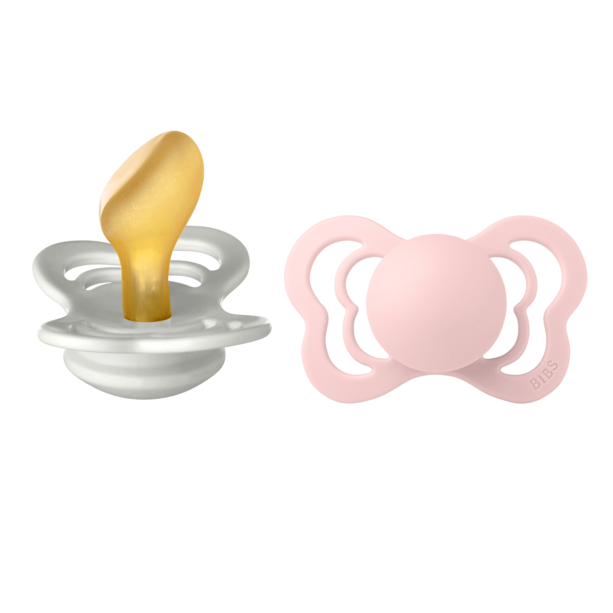 BIBS Couture 2 Pack Latex Size 2 Haze/Blossom 2 st