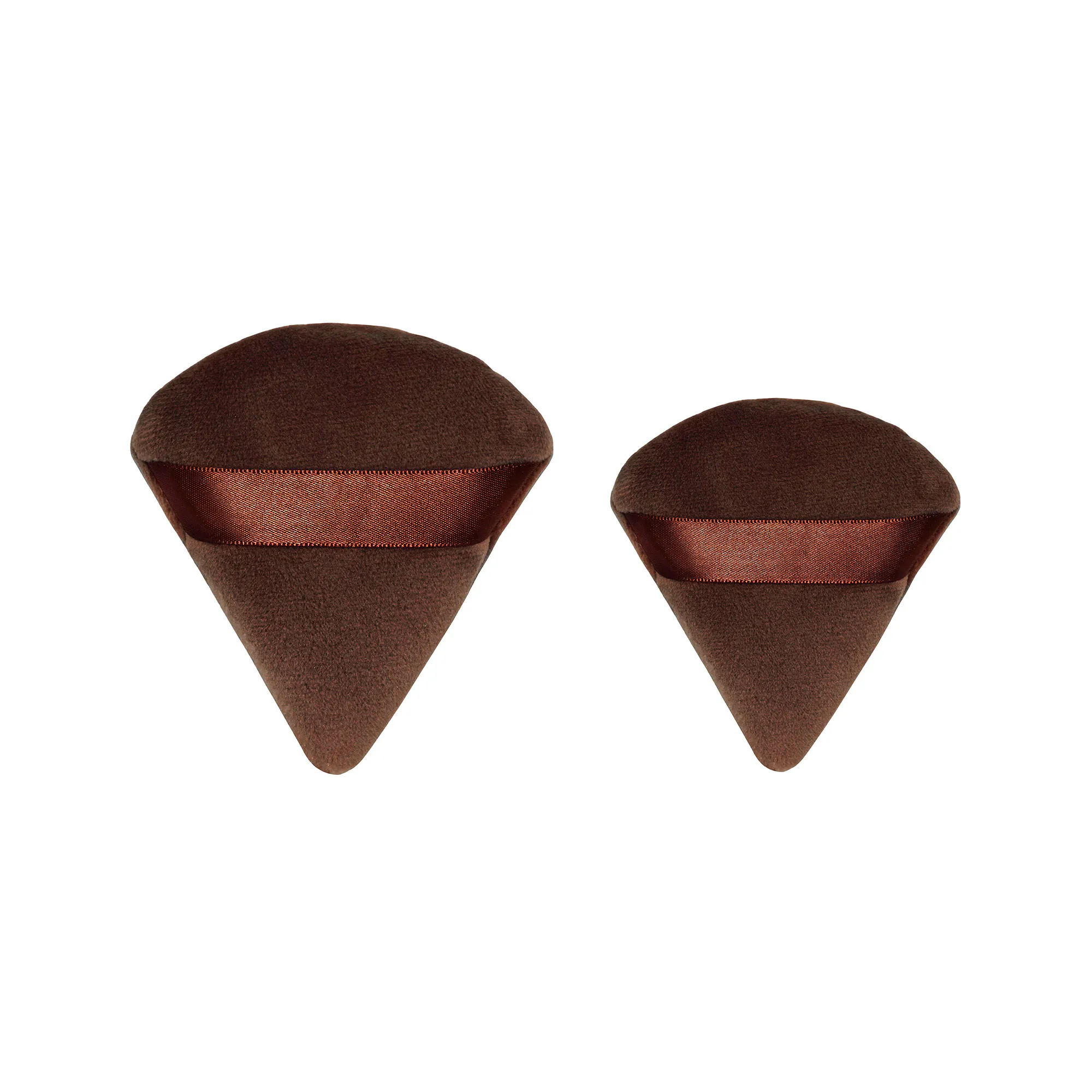 Danessa Myricks Beauty Yummy Skin Velour Puff Duo Dark Chocolate 2 pcs