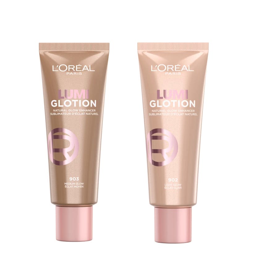 L'Oréal Paris Lumi Glotion Highlighter 903 Medium Glow & Lumi Glotion highlighter 902 Light Glow 40 ml + 40 ml