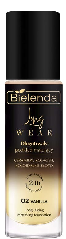 Bielenda Long Wear Long-Lasting Mattifying Foundation 02 Vanilla 30 ml