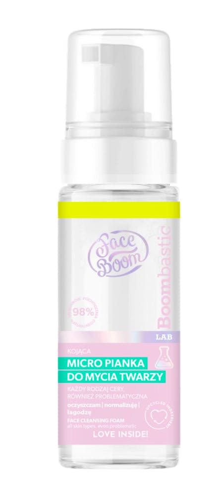 Bodyboom Faceboom Boombastic LabMicro Face Wash Foam Soothing 150 ml