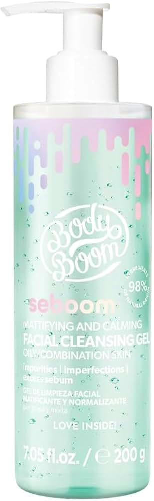 Bodyboom Body Boom Seboom Mattifying and Mormalizing Face Wash Gel 200 g