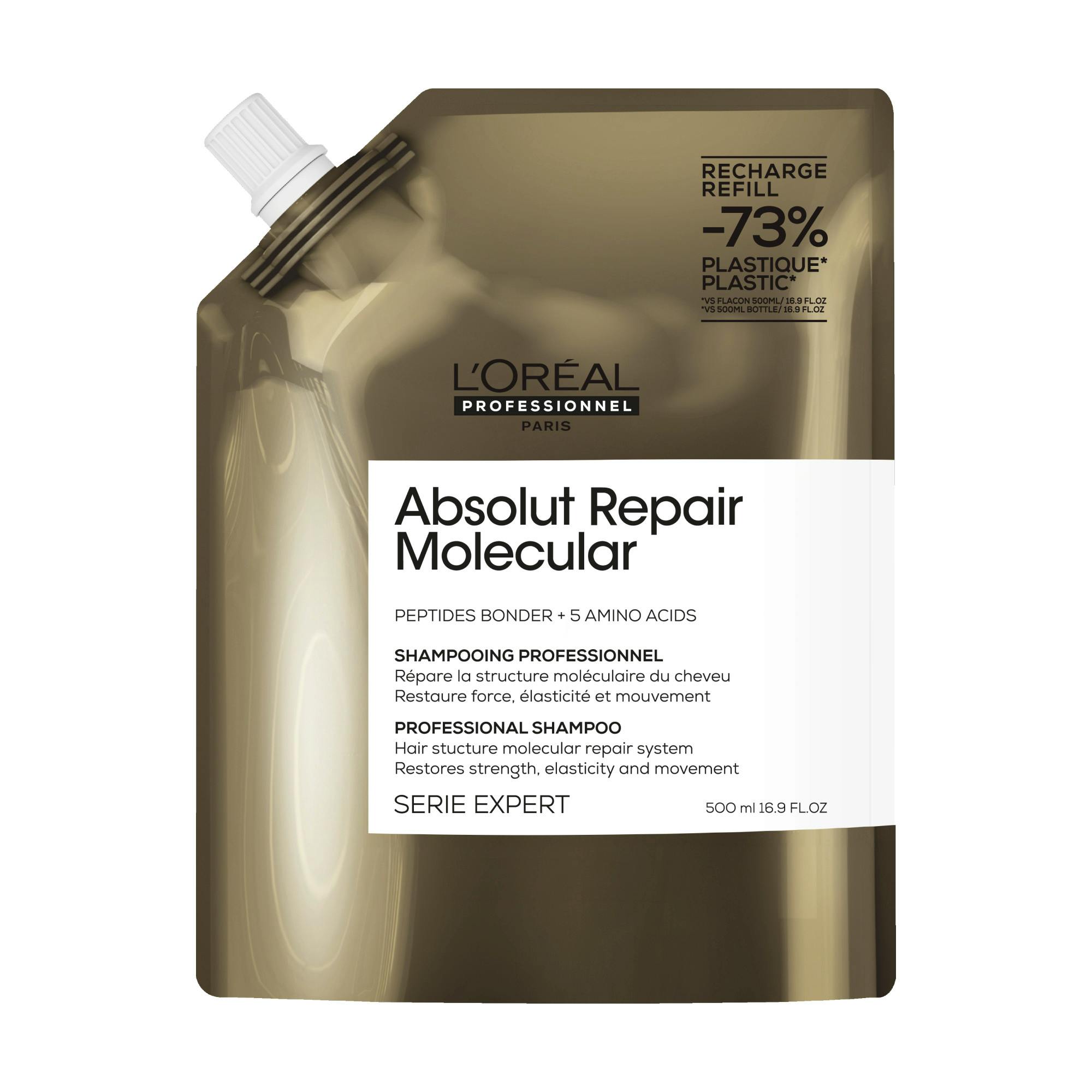 L'Oréal Professionnel Absolut Repair Molecular Shampoo Refill 500 ml