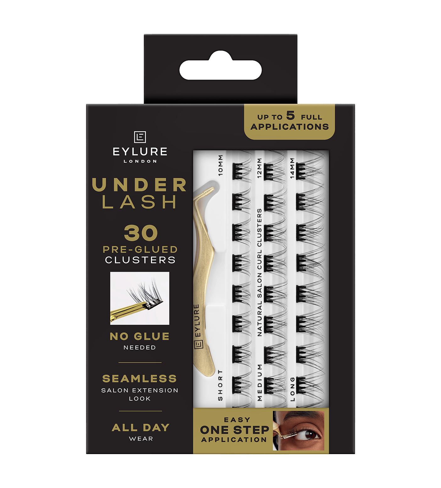 Eylure Underlash Pre-Glued Natural Clusters 30 stk