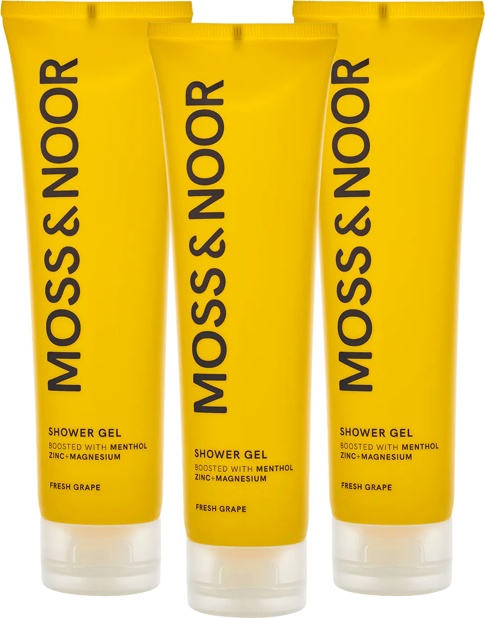 Moss & Noor After Workout Shower Gel Fresh Grapefruit 3 x 150 ml