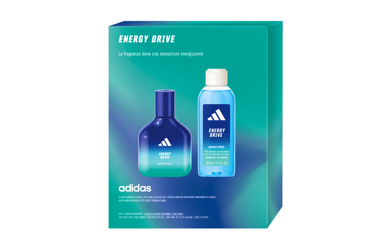 Adidas Energy Drive Gift Set 50 ml + 100 ml