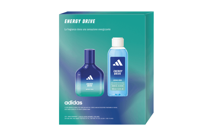 Adidas Energy Drive Gift Set 50 ml + 100 ml