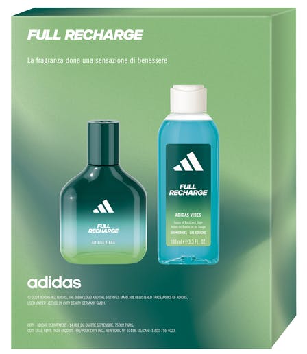 Adidas Full Recharge Gift Set 50 ml + 100 ml