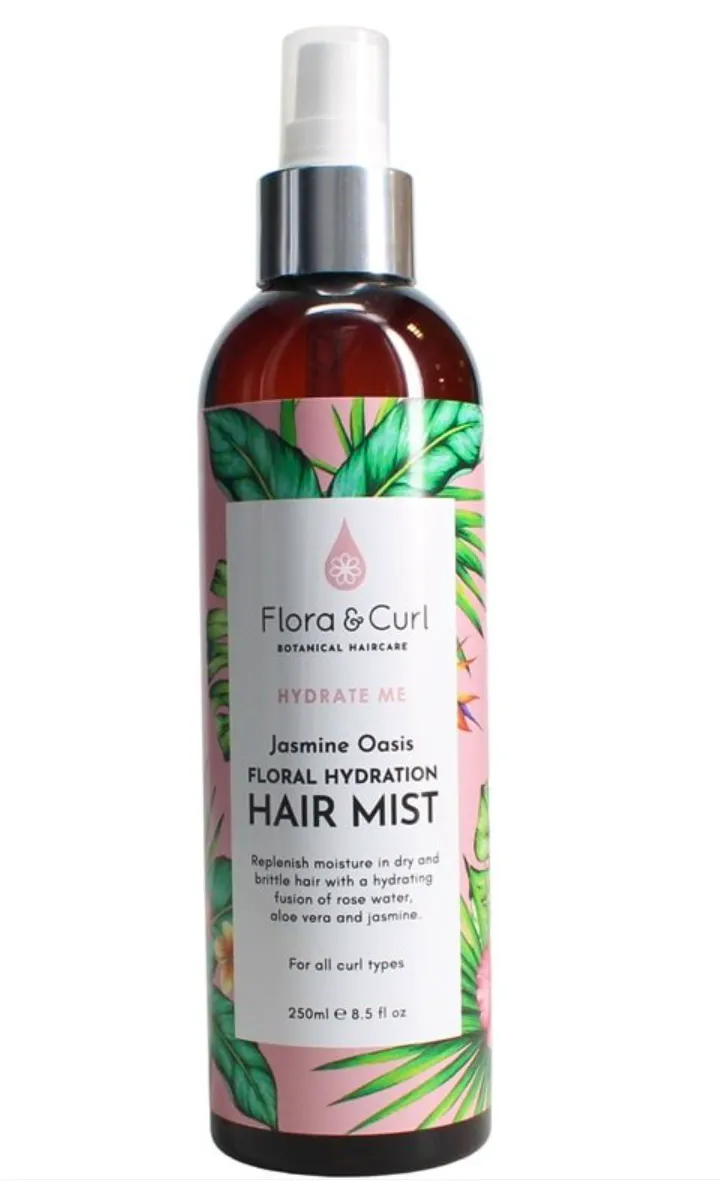 Flora & Curl Jasmine Oasis Floral Hydration Hair Mist 250 ml