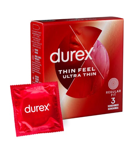 Durex Thin Feel Ultra Thin 3 stk