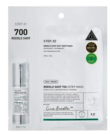 VT Cosmetics Mild Reedle Shot 700 2-Step Mask 26,5 g
