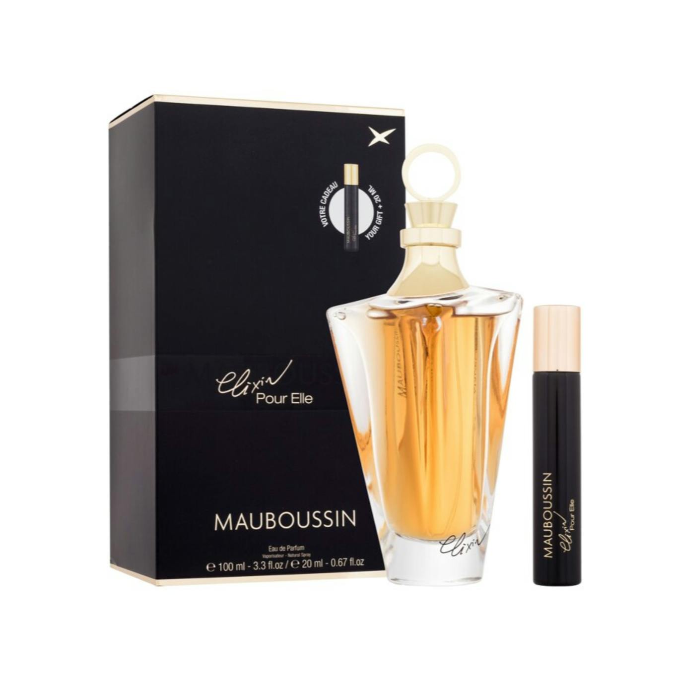 Mauboussin Travel Edition Mb Elixir Edp + Spray 20 ml + 100 ml