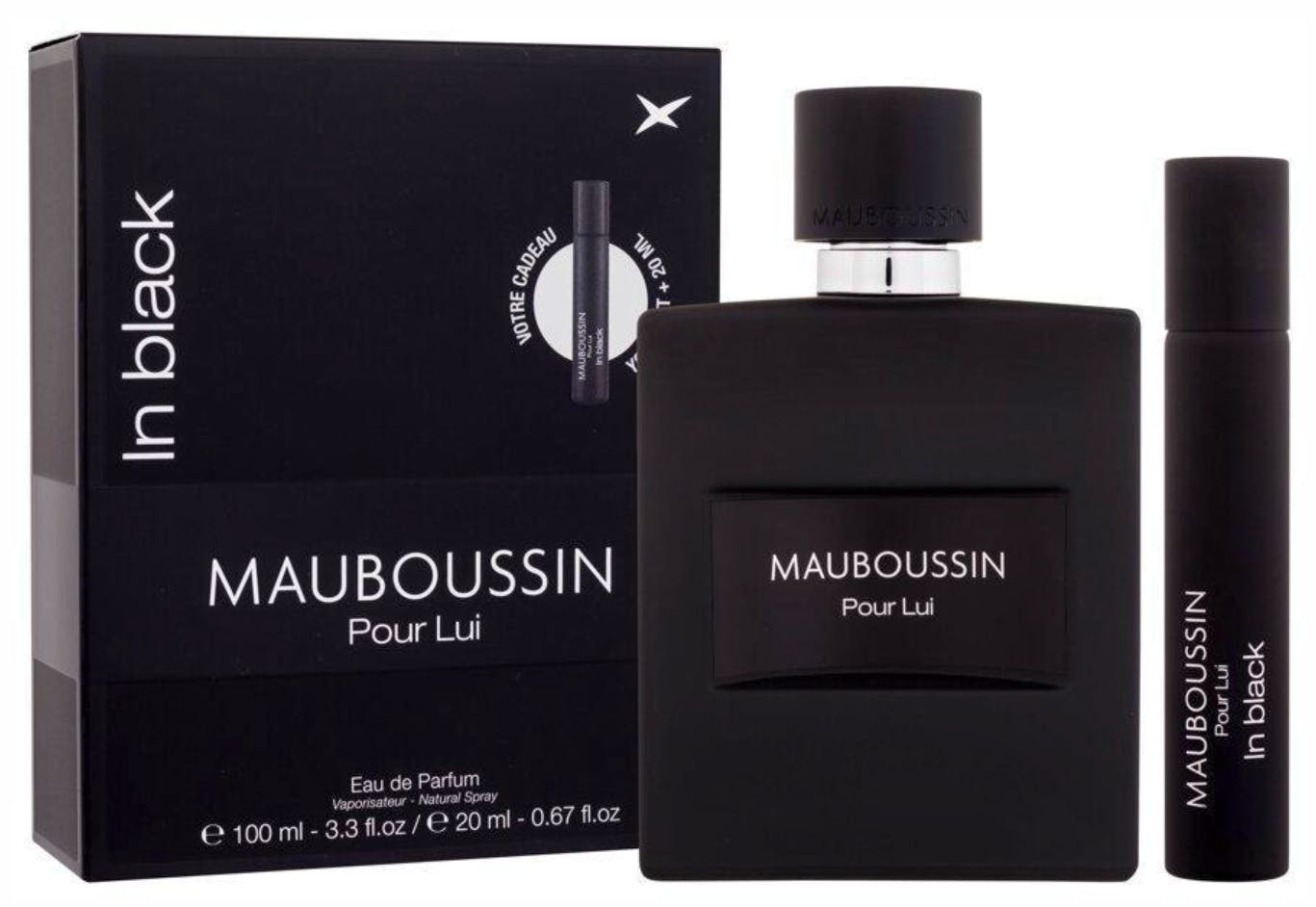 Mauboussin In Black EDP Set 100 ml + 20 ml