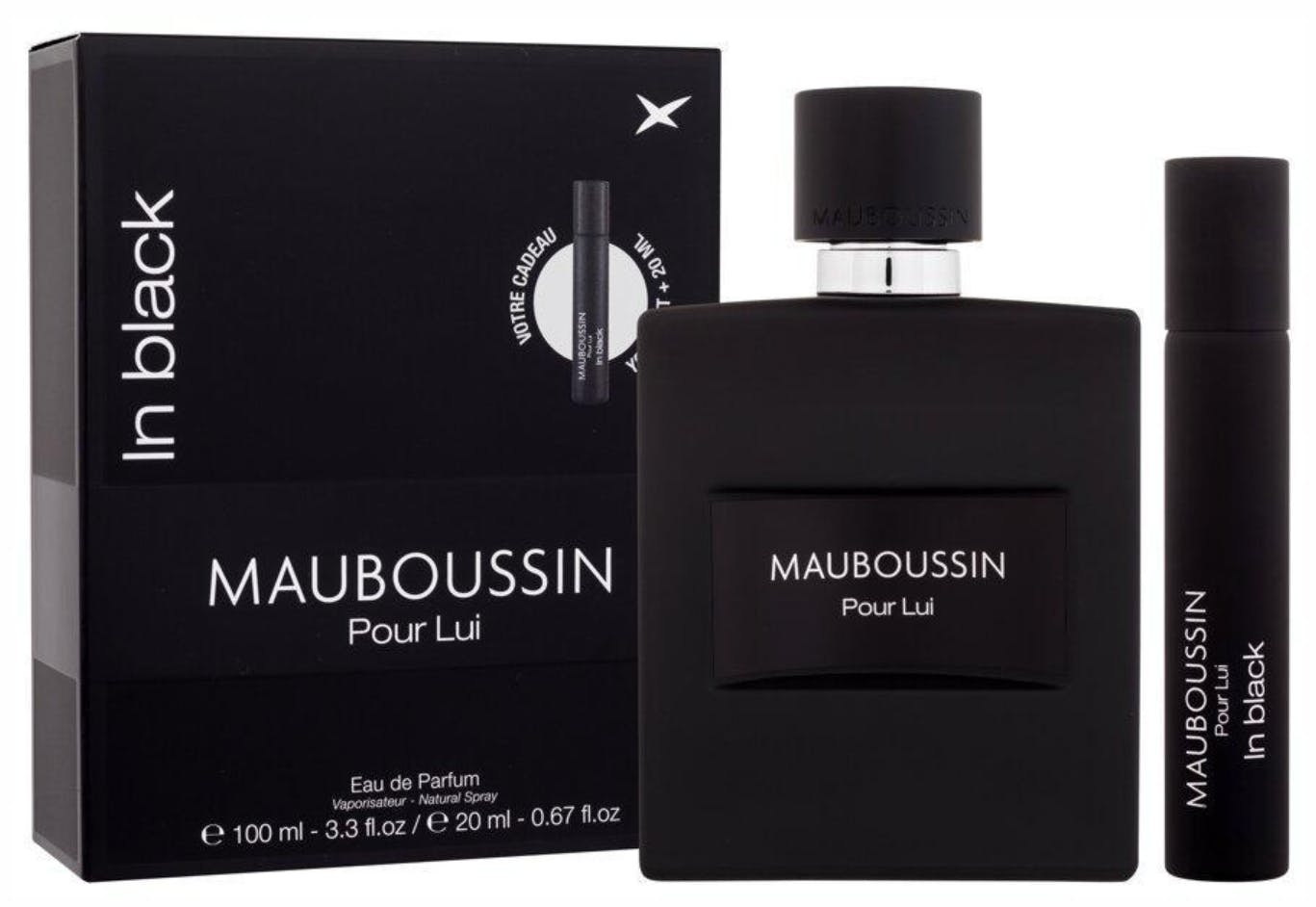 Mauboussin In Black EDP Set 100 ml + 20 ml