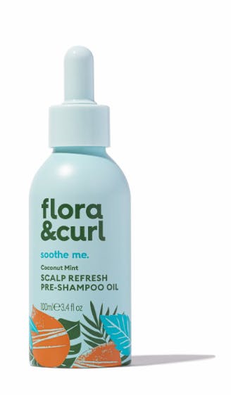 Flora & Curl Coconut Mint Scalp Refresh Pre-Shampoo Oil 100 ml