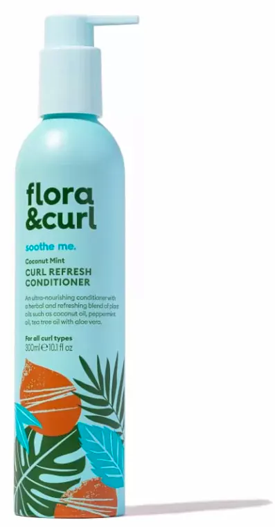 Flora & Curl Soothe Me Coconut Mint Curl Refresh Conditioner 300 ml