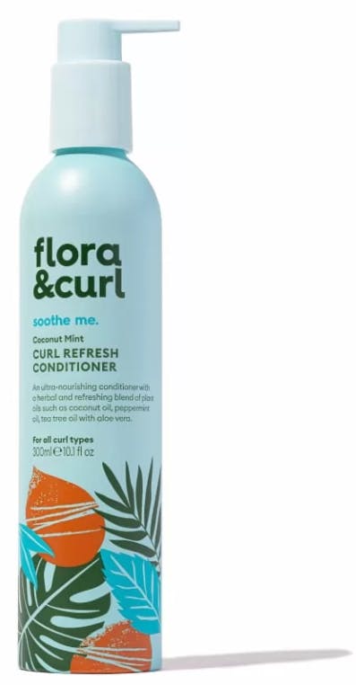 Flora & Curl Soothe Me Coconut Mint Curl Refresh Conditioner 300 ml