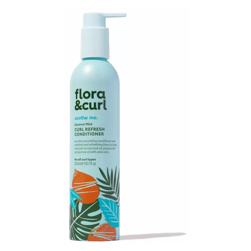 Flora & Curl Soothe Me Coconut Mint Curl Refresh Conditioner 300 ml