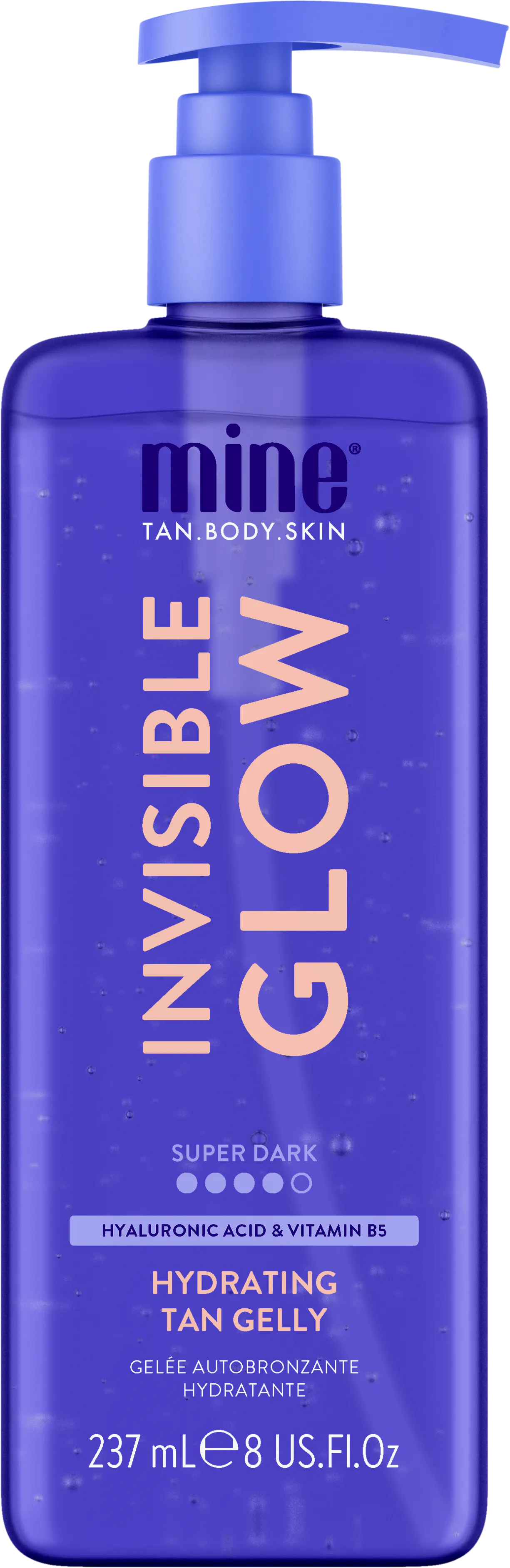 MineTan Invisible Glow Super Dark Hydrating Tan Gelly 237 ml