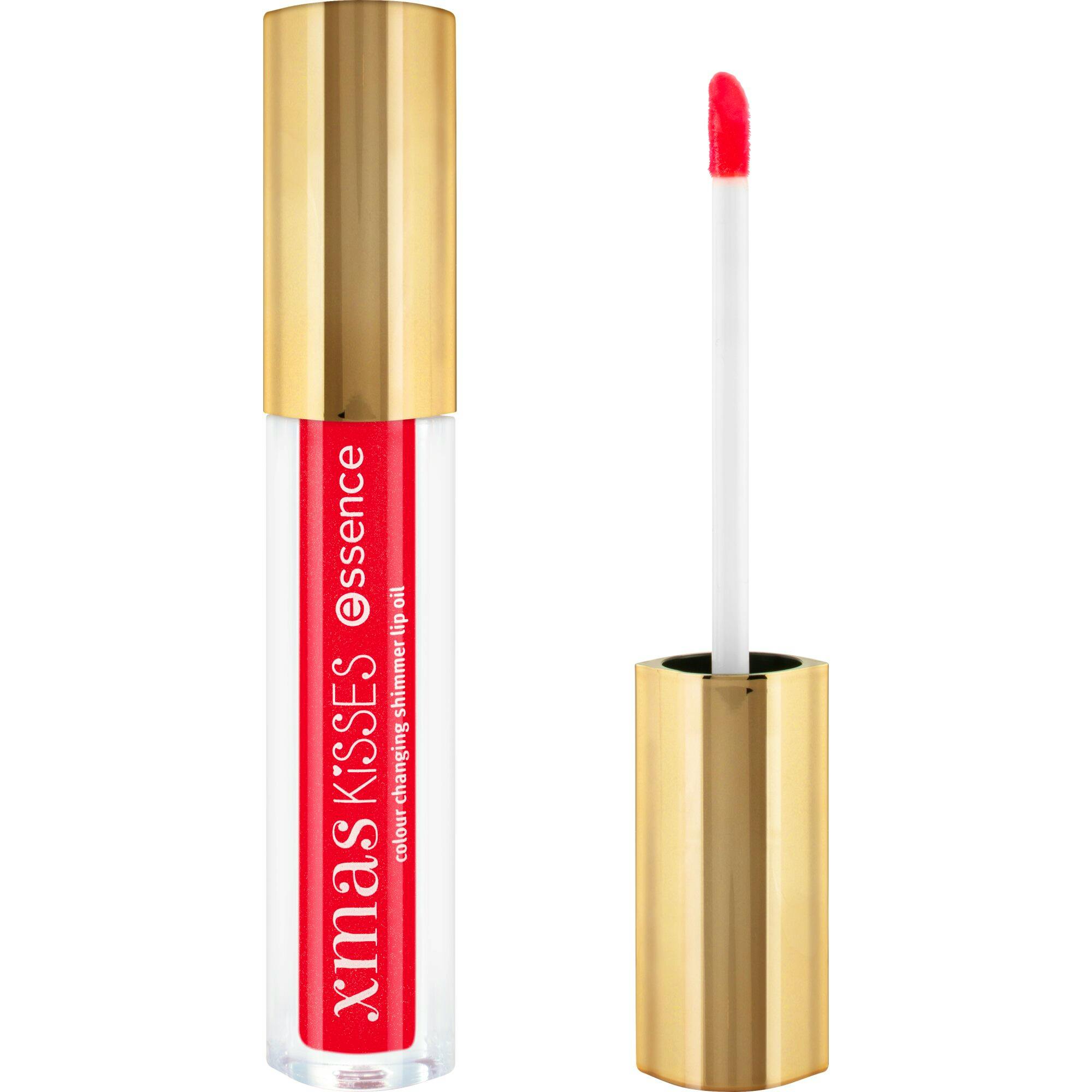 Essence XMAS Kisses Colour Changing Shimmer Lip Oil 01 Kiss & Wish! 2,6 ml