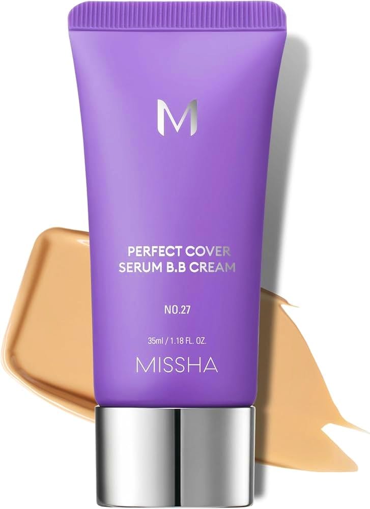Missha M Perfect Cover Serum BB Cream SPF50+ PA++++ #27 Honey Beige 20 ml