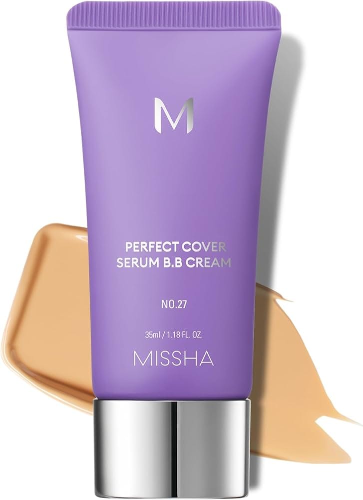 Missha M Perfect Cover Serum BB Cream SPF50+ PA++++ #27 Honey Beige 20 ml