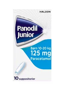 Panodil Junior 125 mg 10 stk