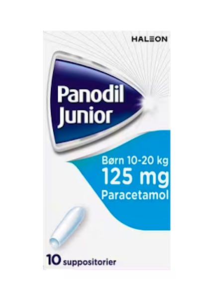 Panodil Junior 125 mg 10 stk