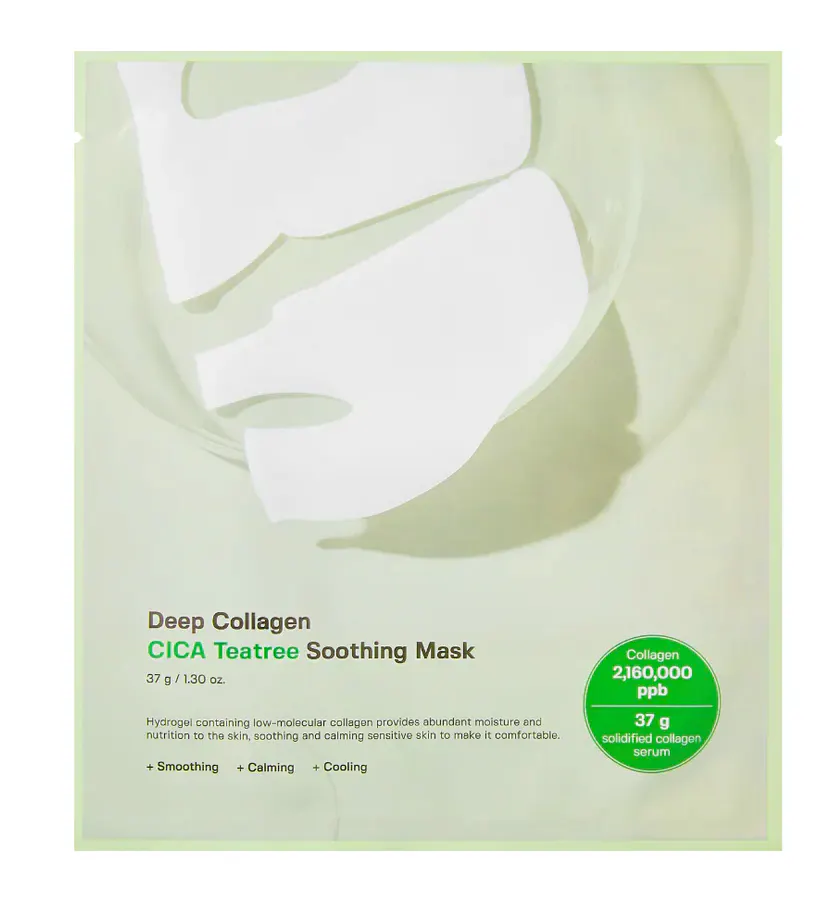 Sungboon Editor Deep Collagen Cica Teatree Soothing Mask 1 pcs