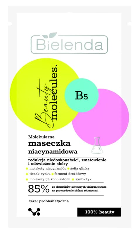 Bielenda Beauty Molecules Molecular Niacinamide Mask 8 g
