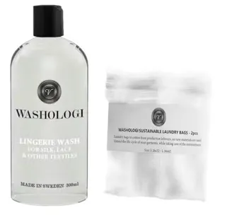 Washologi Lingerie Wash & Laundry Bag 300 ml + 2 pcs