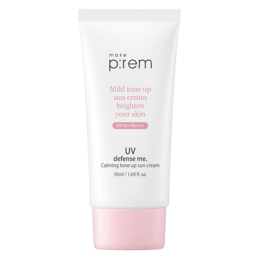 Make P:rem UV Defende Me Calming Tone Up Sun Screen SPF50+ PA++++ 50 ml