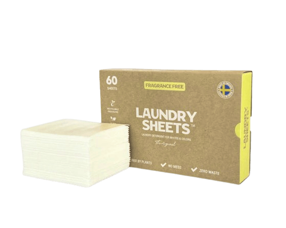 Laundry Sheets Laundry Sheets Fragrance Free 60 stk