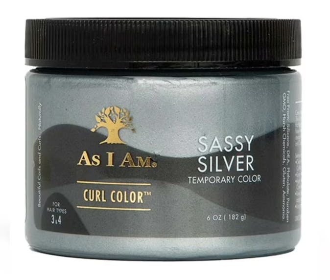 As I Am Curl Color Sassy Silver 182 g