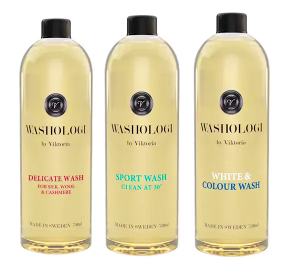 Washologi Delicate, Sport & White & Colour Wash 750 ml + 750 ml + 750 ml
