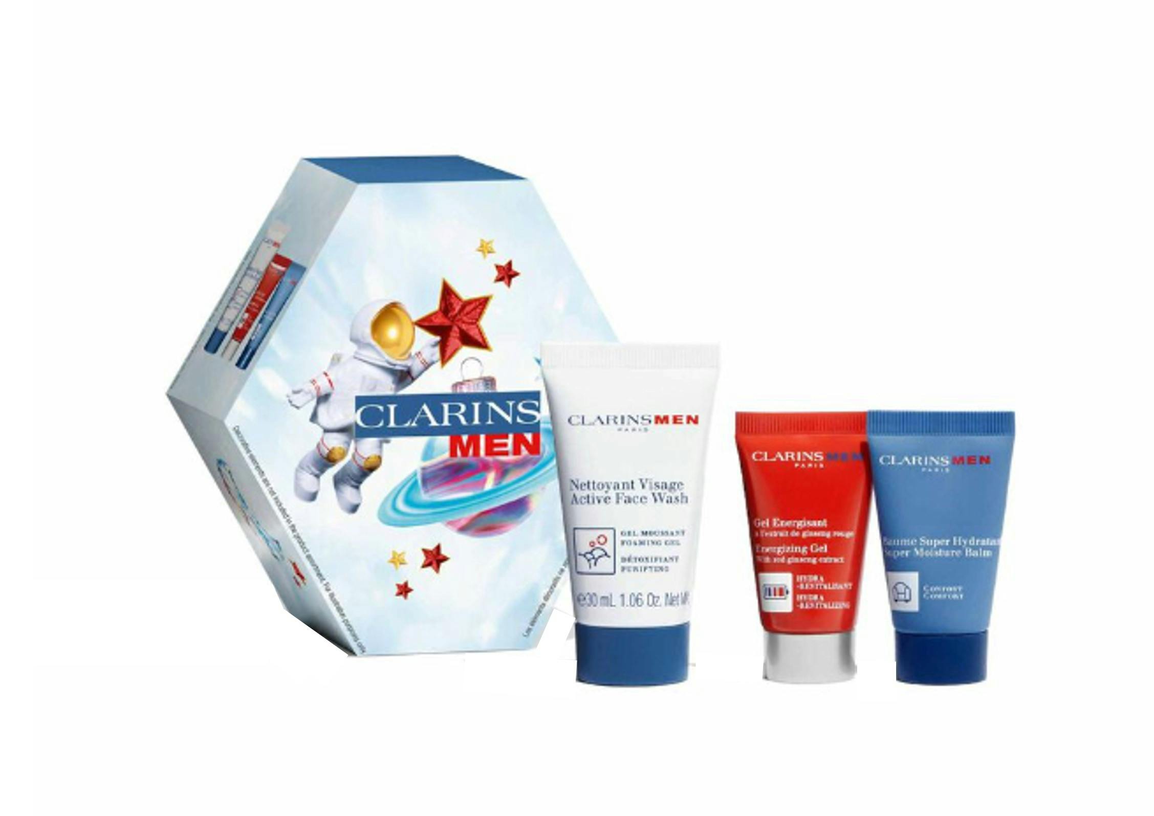 Clarins Men Essentials Gift Set 30 ml + 12 ml + 12 ml