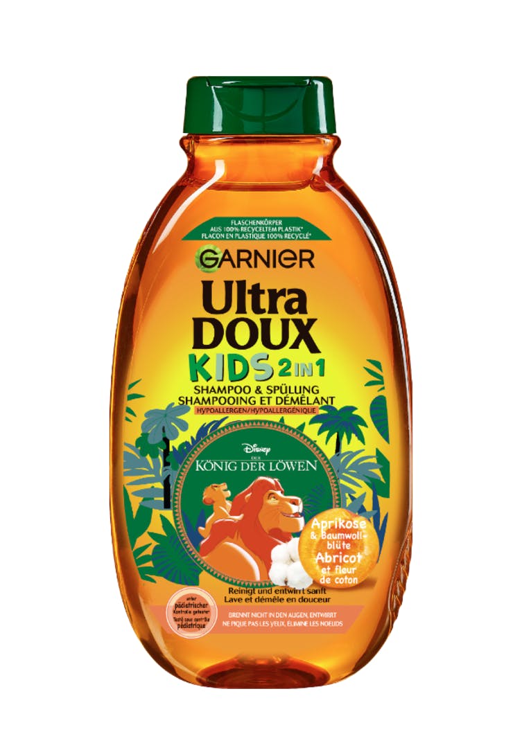 Garnier Kids 2-in-1 Shampoo Apricot & Cotton Flower 250 ml