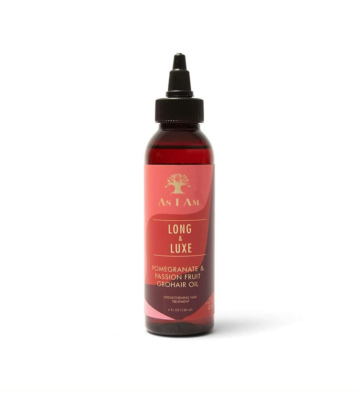 As I Am Long And Luxe Pomegranate And Passion Fruit GroHair Oil 120 ml