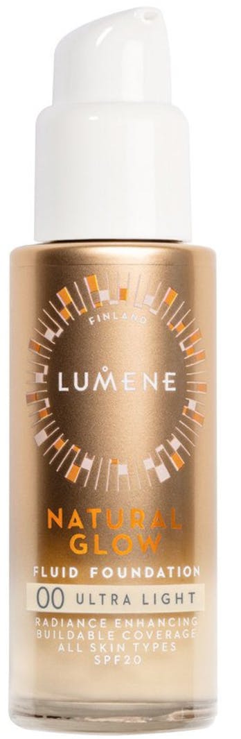 Lumene Natural Glow Fluid Foundation Ultra light 30 ml