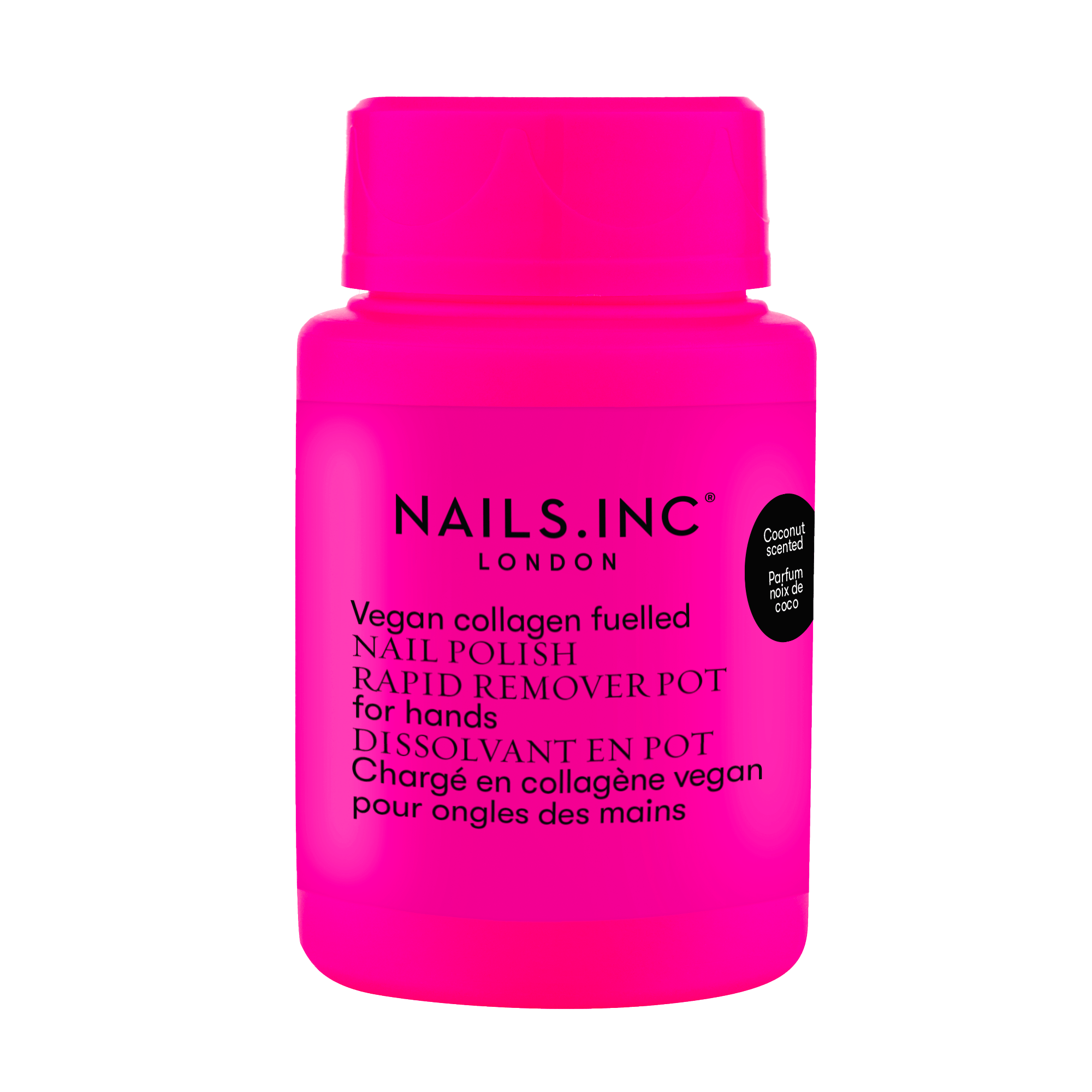Nails Inc. Remover NPR Collagen Neon Pink 60