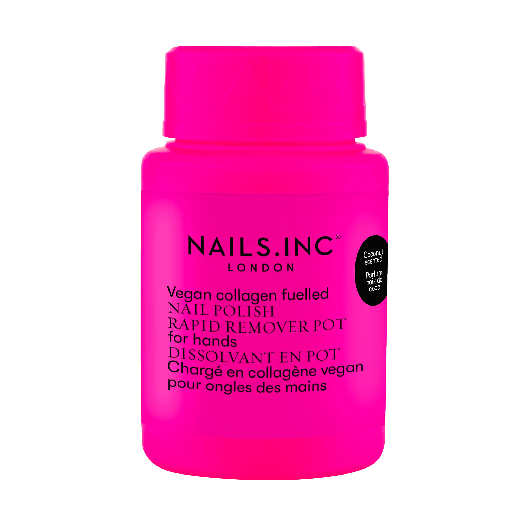 Nails Inc. Remover NPR Collagen Neon Pink 60